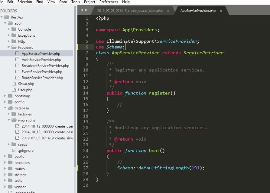 Membuat REST API CRUD sederhana dengan Laravel - Rumah Coding